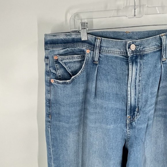 Gap Trouser High Rise Jeans Light Indigo Sz 16 NWT - Picture 3 of 6